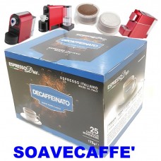 25 CAPSULE ESPRESSO DUE DECAFFEINATO