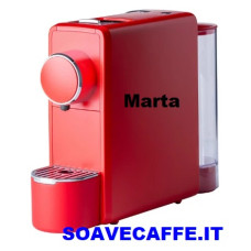 DUE MARTA ROSSA  MACCHINA A CAPSULE + 5 CAPSULE PROVA