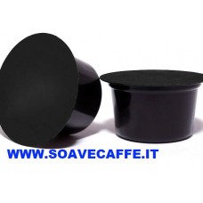 50 CAPSULE CAFFE' CREMA BAR PER LAV. BLUE E IN BLACK 