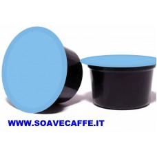 50 CAPSULE CAFFE' DECAFFEINATO PER LAV. BLUE E IN BLACK 