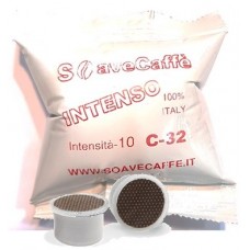 100 CAPSULE PER UNO* CAFFE' INTENSO. INTENSITA' 10