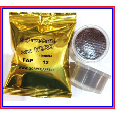 100 CAPSULE POINT/FAP CAFFE' ORO NERO. INTENSITA' 12 100 CAPSULE POINT/FAP CAFFE' ORO NERO. INTENSITA' 12