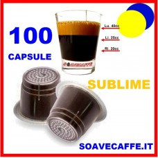 100 CAPSULE CAFFE' SUBLIME INTENSITA' 12+