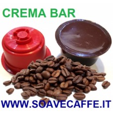 100 CAPSULE PER CAFFIT. CAFFE' CREMOSO CREMA BAR. INTENSITA'' 09