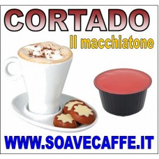16 CAPSULE DI BEVANDA CORTADO (CAFFE' MACCHIATONE)