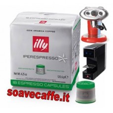 18 CAPSULE ILLY IPERESPRESSO DECAFFEINATO